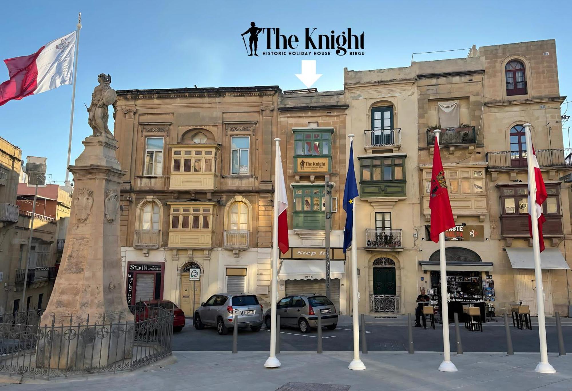 The Knight - Heritage & Art Home At Birgu Square Eksteriør bilde